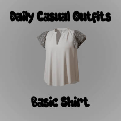 Daily Casual Cute Shirt for Genesis 9