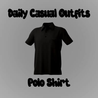 Daily Casual Polo Shirt for Genesis 9