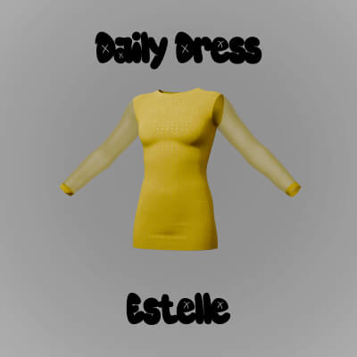 Daily Dress Estelle for Genesis 9
