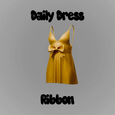Daily Dress Ribbon for Genesis 9