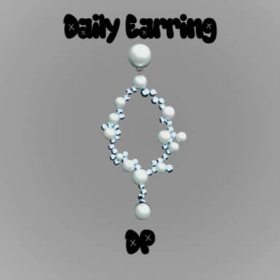 Daily Earrings DP for Genesis 9