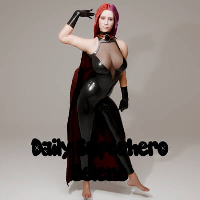 Daily Superhero Selene for Genesis 9