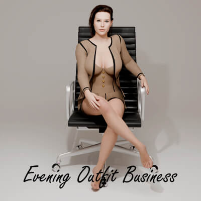 Evening Outfit Business for Genesis 9