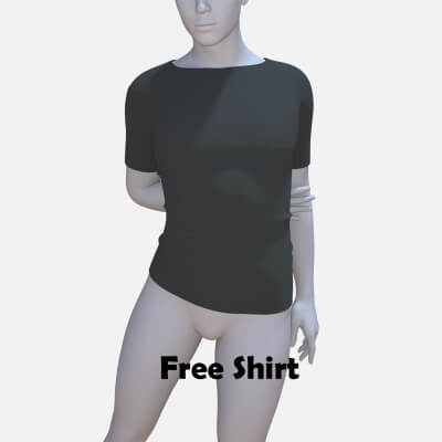 Free Plain Shirt for Genesis 9