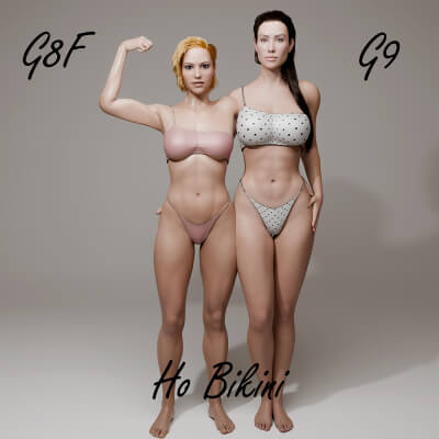 HO Bikini for Genesis 8 Female / Genesis 9