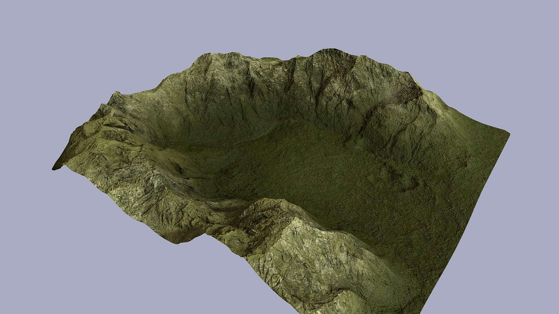 Deep terrain. Terrain 3ds max. terrain 3d model. террейн low poly.