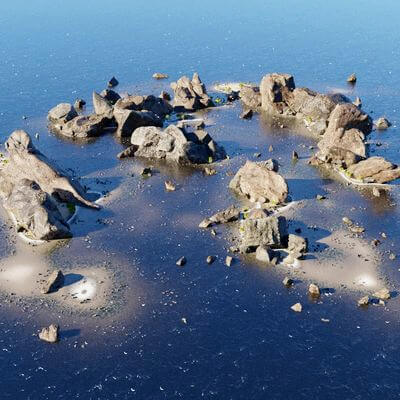 Archipelago of Rocks