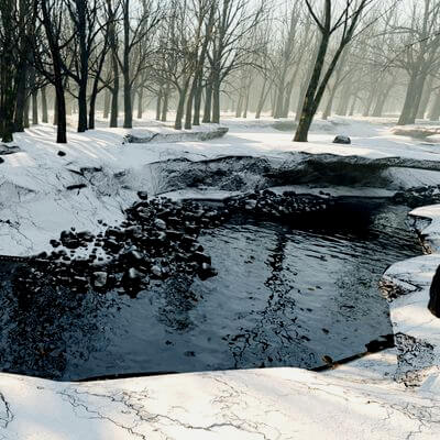 Cold Stream in Blender by raffyraffy