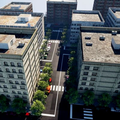 Glimpse of the City UDK