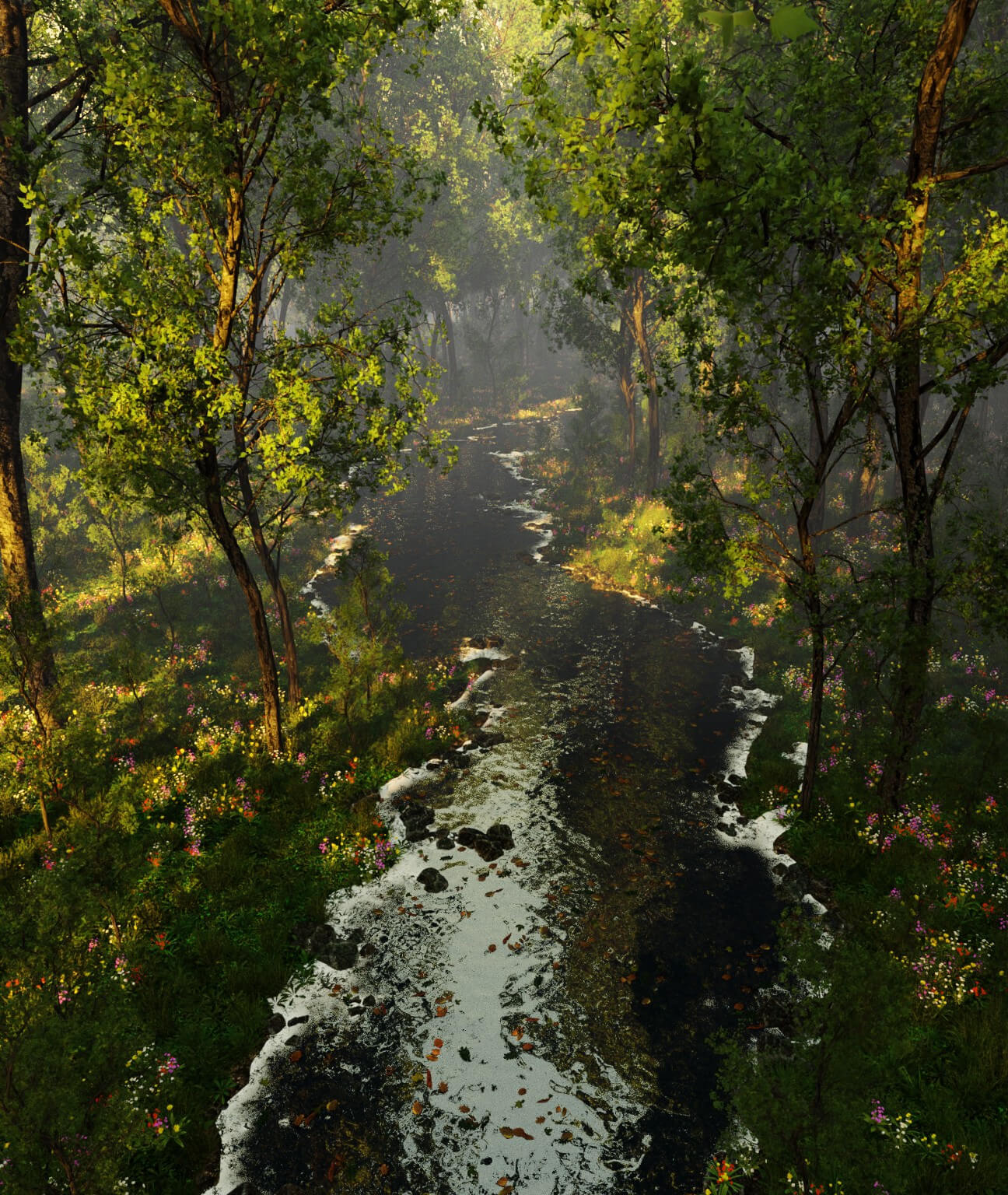 Mystic Brook 3D Model by raffyraffy