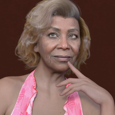 RS Ada - Old Age Genesis 9 Grandma Realistic Female by Rajibmkt