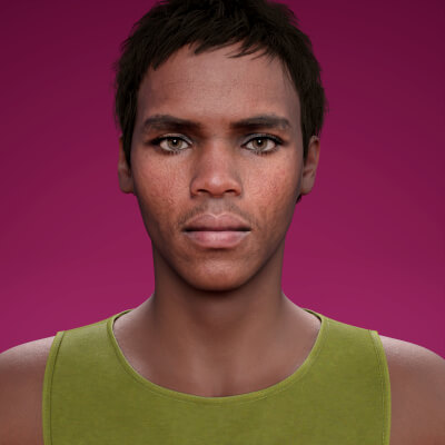RS Kofi - African Genesis 9 Realistic Teen Male