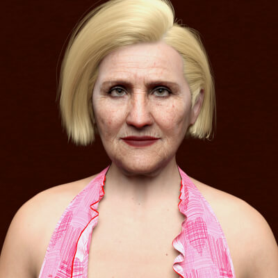 RS Maren - Old Age Genesis 9 Grandma Realistic Female