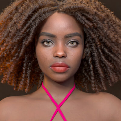 RS Zuri - African Genesis 9 Young Realistic Female