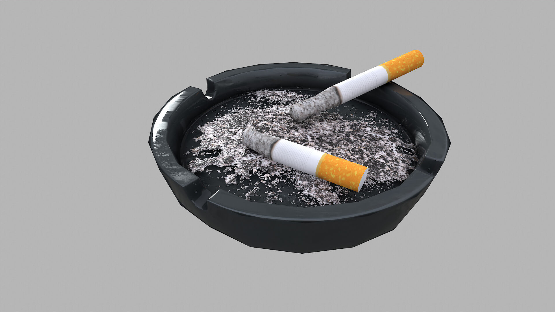 Ashtray 3D Model by Rajiv singha