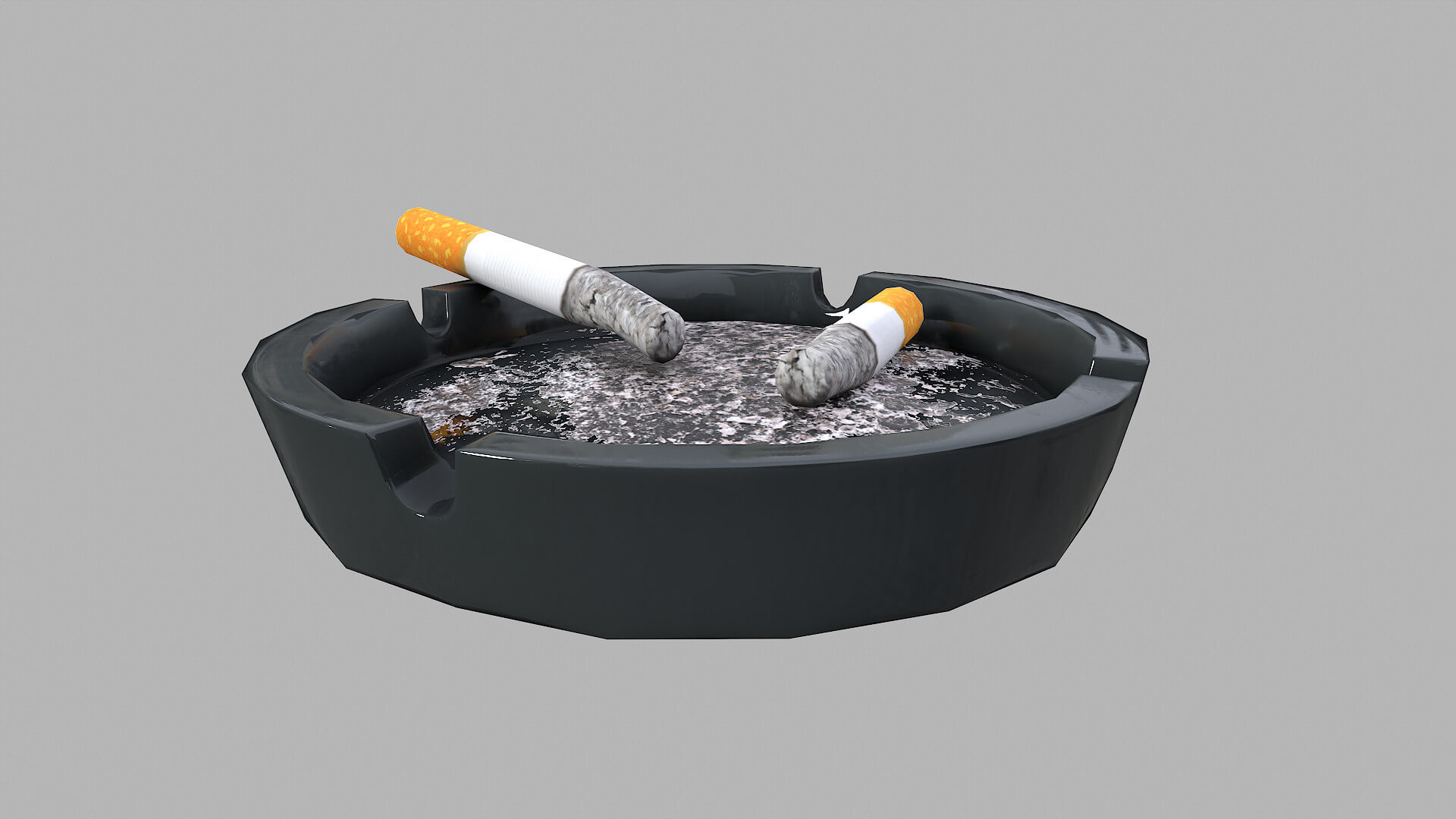 Ashtray 3D Model by Rajiv singha