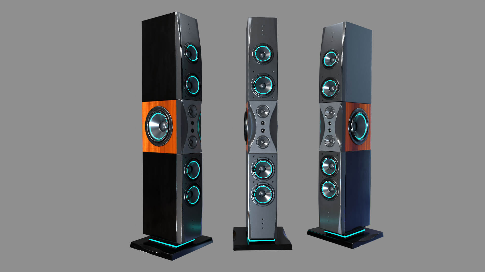 Music System - 3D Model by Rajiv singha