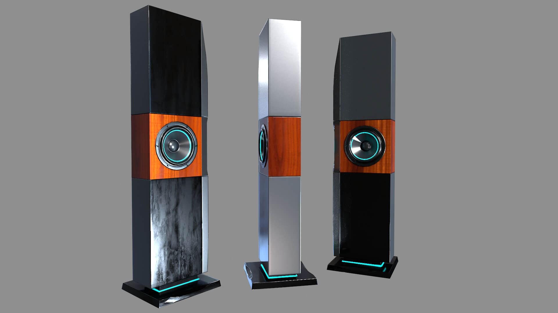 Music System - 3D Model by Rajiv singha