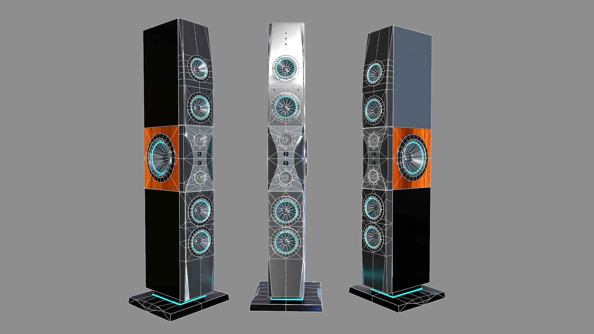 Music System - 3D Model by Rajiv singha