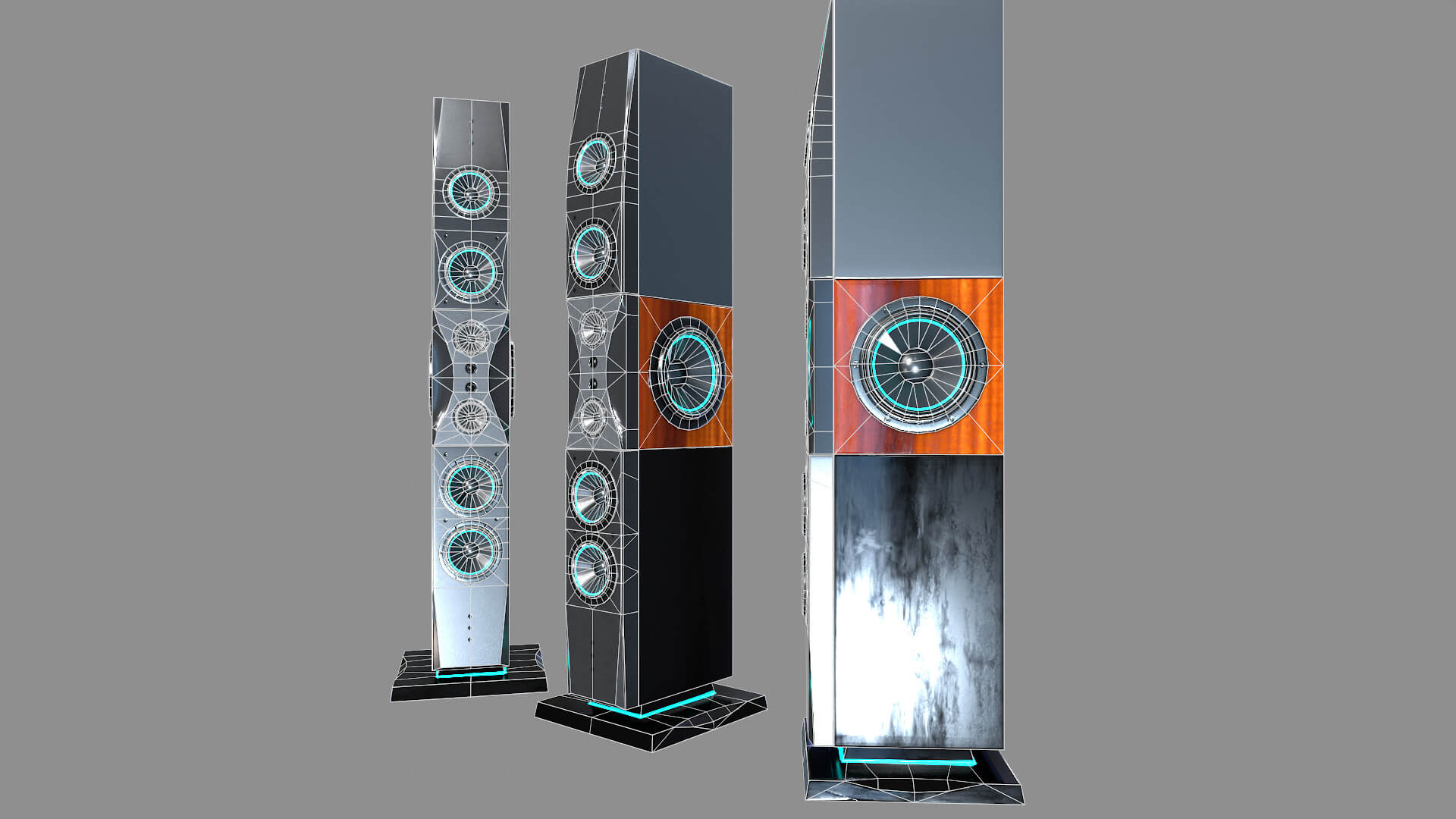 Music System - 3D Model by Rajiv singha