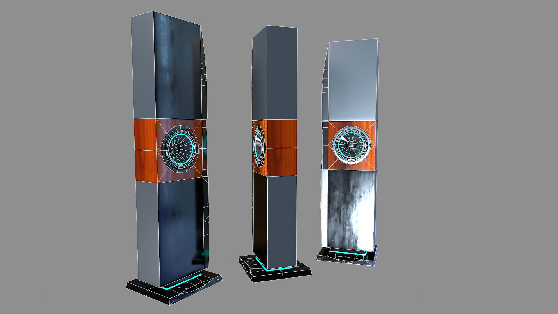 Music System - 3D Model by Rajiv singha