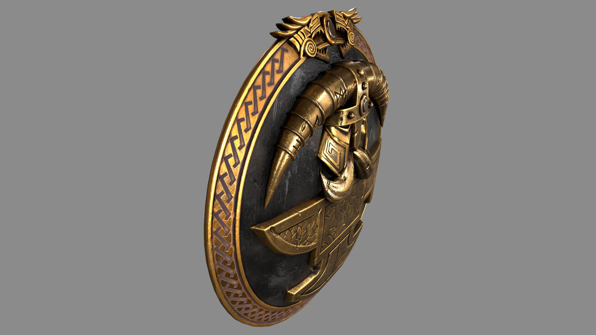 Shield 3D Model by Rajiv singha