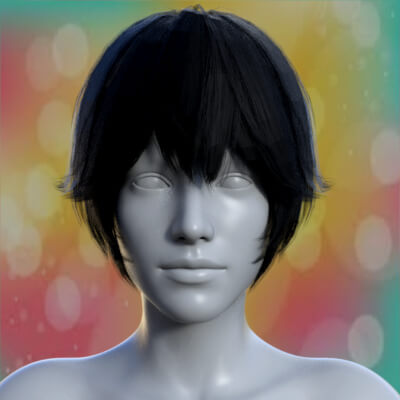 Alice Short Hair for Genesis 8 Female Updated
