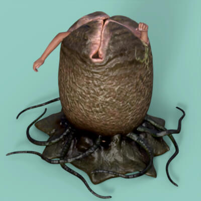 Alien Plant Prop for Daz Studio