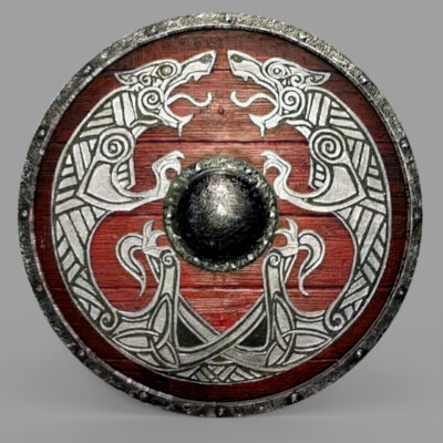 Basic Medieval Shield Prop for DAZ Studio Free by Rango2001