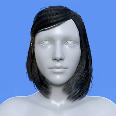 Bob Hair for Genesis 8 Females and DAZ Studio Free