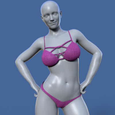 Cus Bikini for Genesis8 Female Free