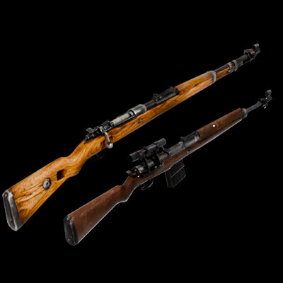 G43 and Kar98 Rifle 3D Model