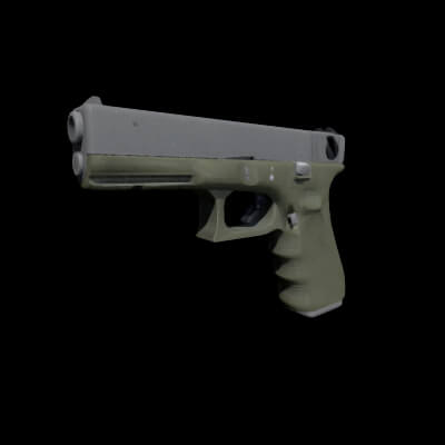 GLOCK18 Prop for Daz Studio