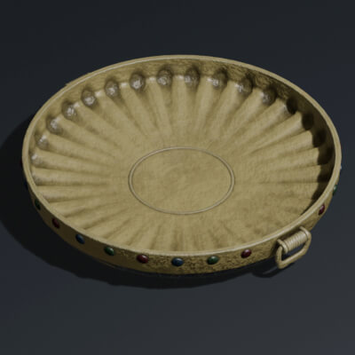 Medieval Bowl 3D Free