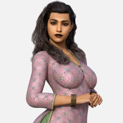 NAINA 8 for Genesis 8 Female Updated