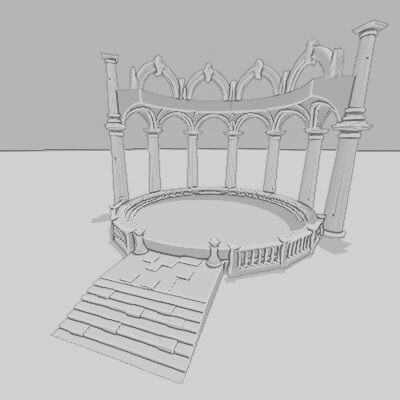 Old Ruin 3D Model Free