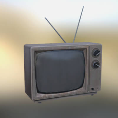 Old TV for Daz3D
