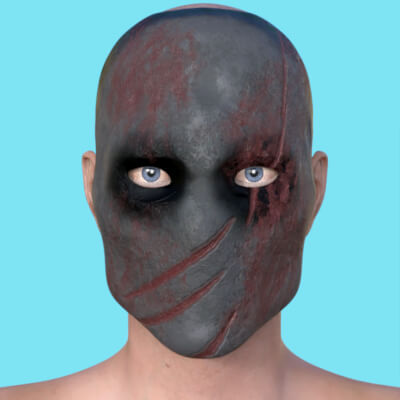 R3D Assassin Mask for G8M G8F and G9 Figures Daz 3D
