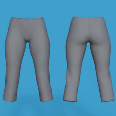 R3D Basic Leggings 01 for G8F Daz Studio Free