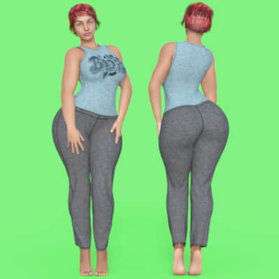 R3D Casual Outfit 1 for Genesis 8 Female daz 3d Free by Rango2001