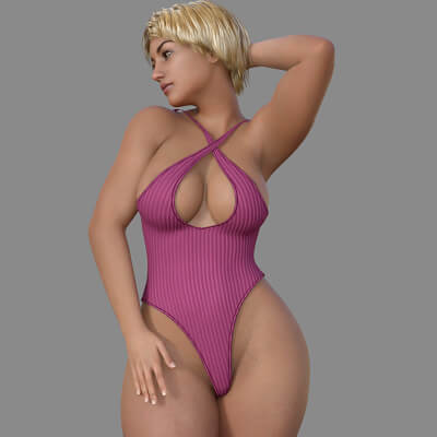 R3D Cus Swimsuit 3 for G8F and G9 daz studio Free by Rango2001