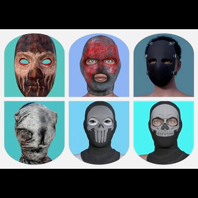R3D Masks Bundle for G8 and G9 daz studio