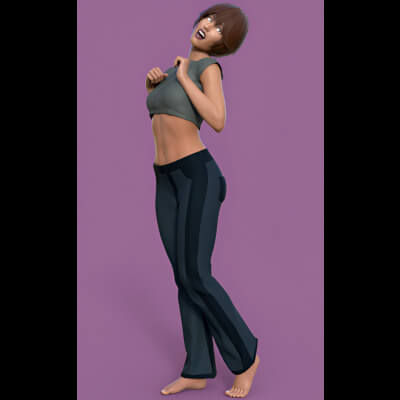 R3D Top and Jeans for Genesis 8 Female Free
