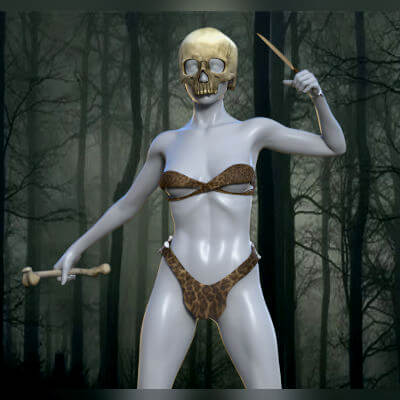 Sherrel the Necromancer G8F and Outfit for DAZ Studio