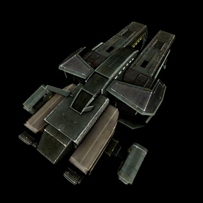 Spaceship 3D Model Free