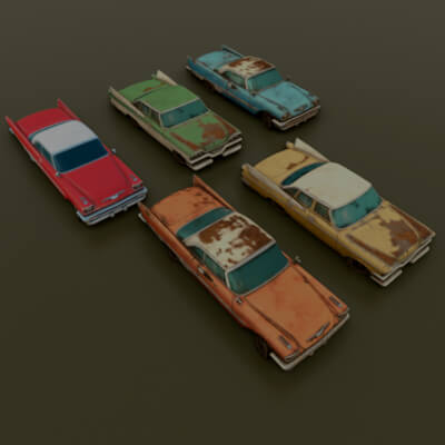Cars Stylized 3D Bundle