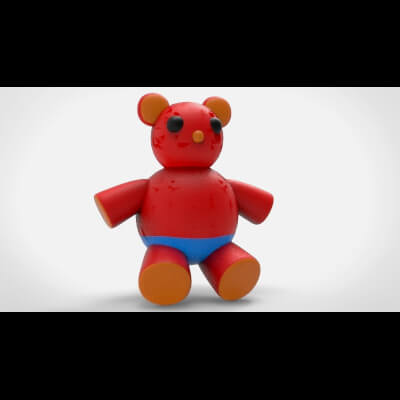 Teddy 3D Model Free