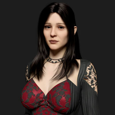 RT Delyn for Genesis 9 Female