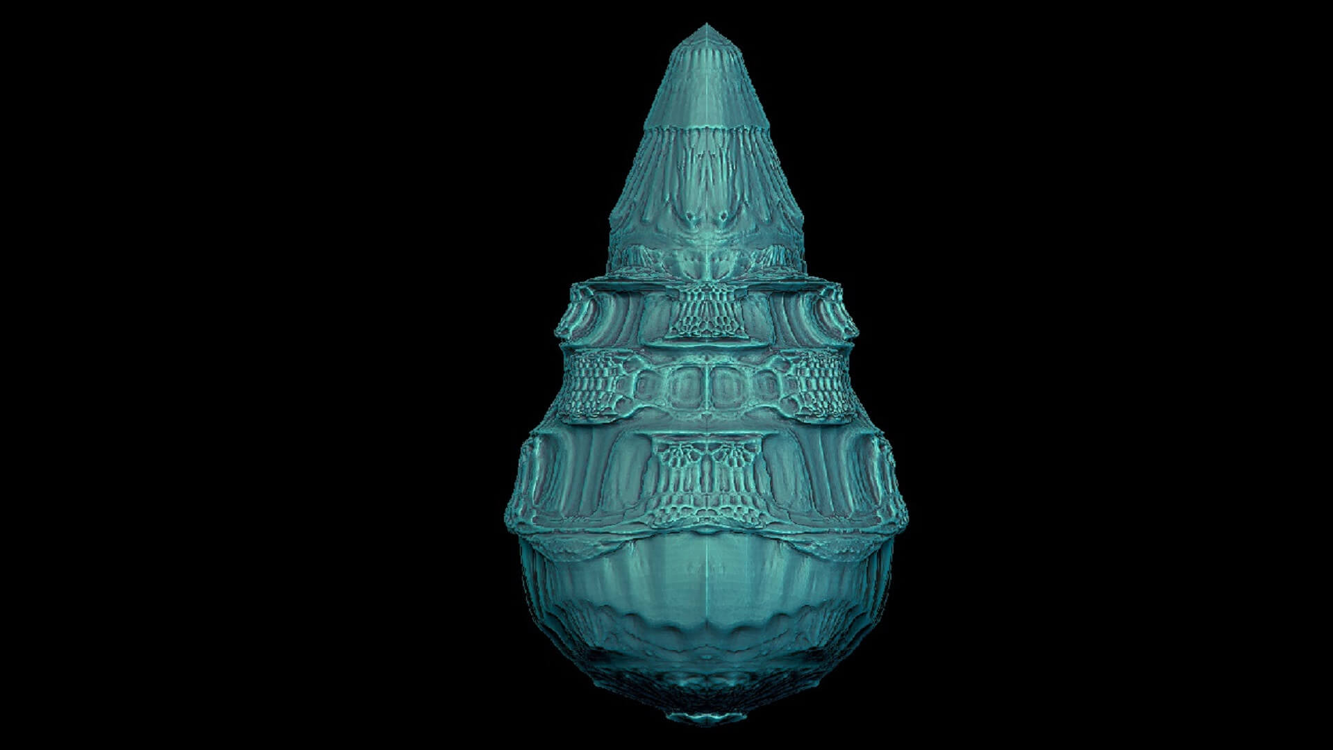 Fractual Form Example 15 Fractal Forms - 3D Model by reactor7070