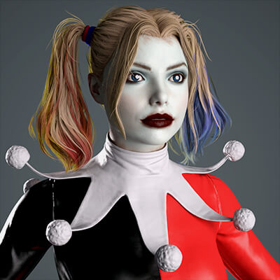 SS KTJL Harley for Genesis 8 and 8.1 Female